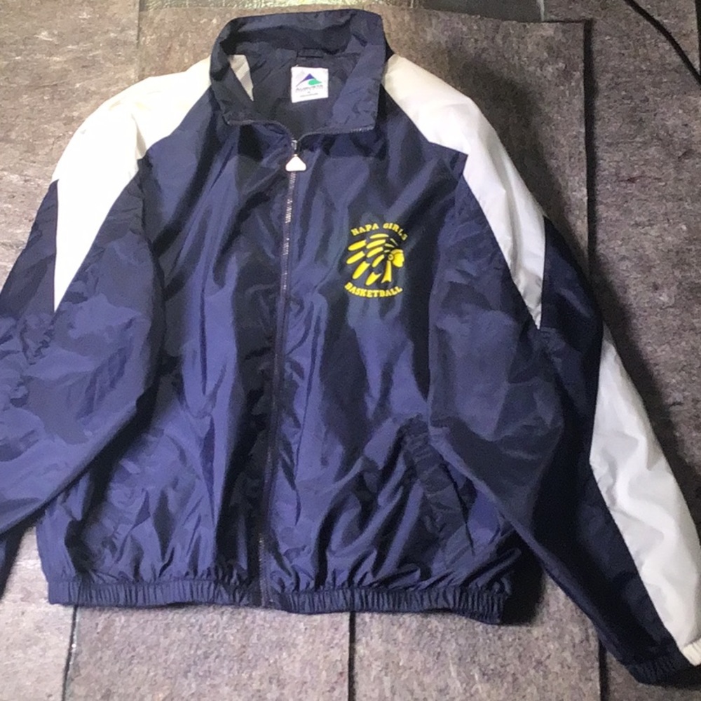 Vintage Napa girls basketball extra large windbreaker